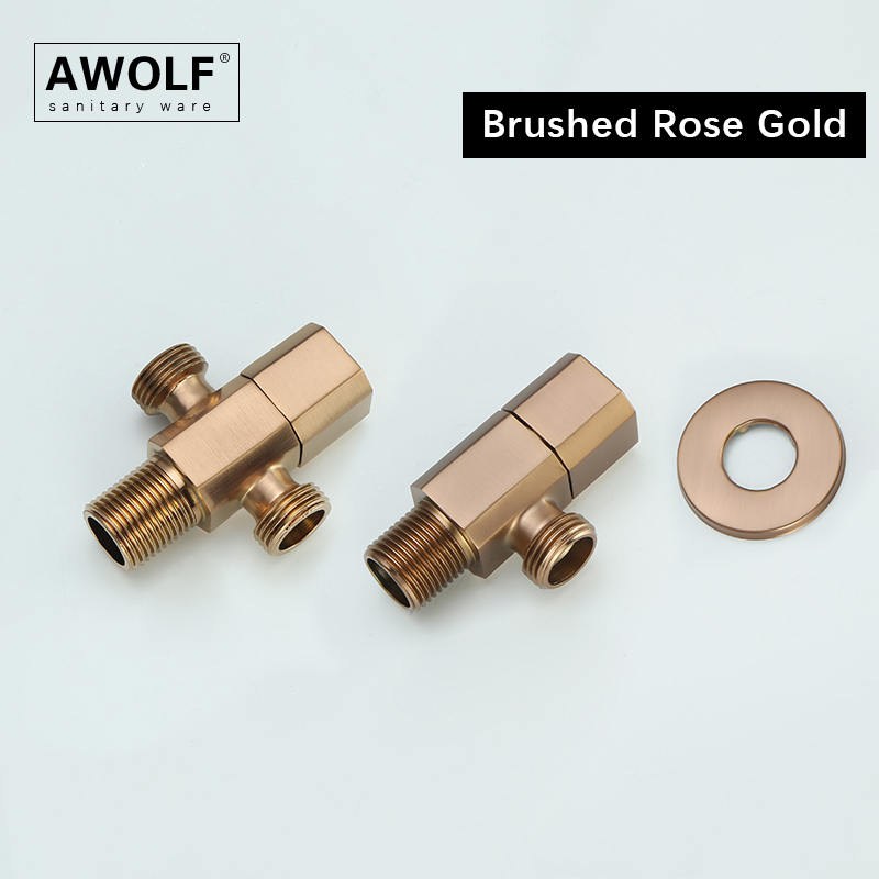 Toilet Fill Valve - Toilet Filling Valves Brushed Rose Gold