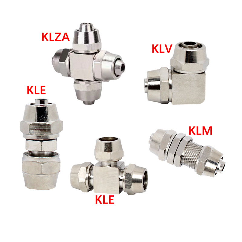 Compression Fitting Brass - KLV KLE KLZA KLU Copper Alloy