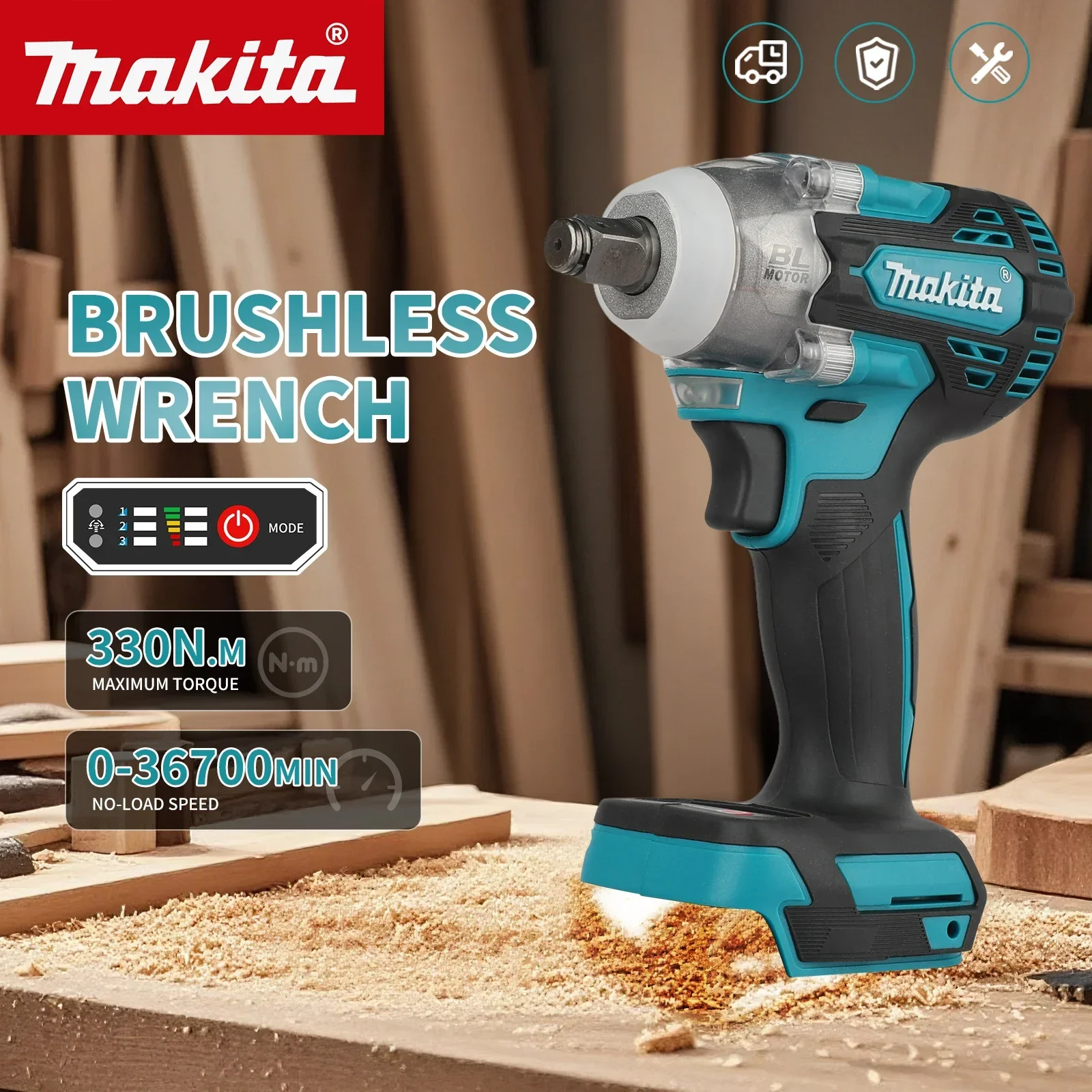 Makita Drill Dtw300 - For Makita DTW300 330N·m Impact Wrench
