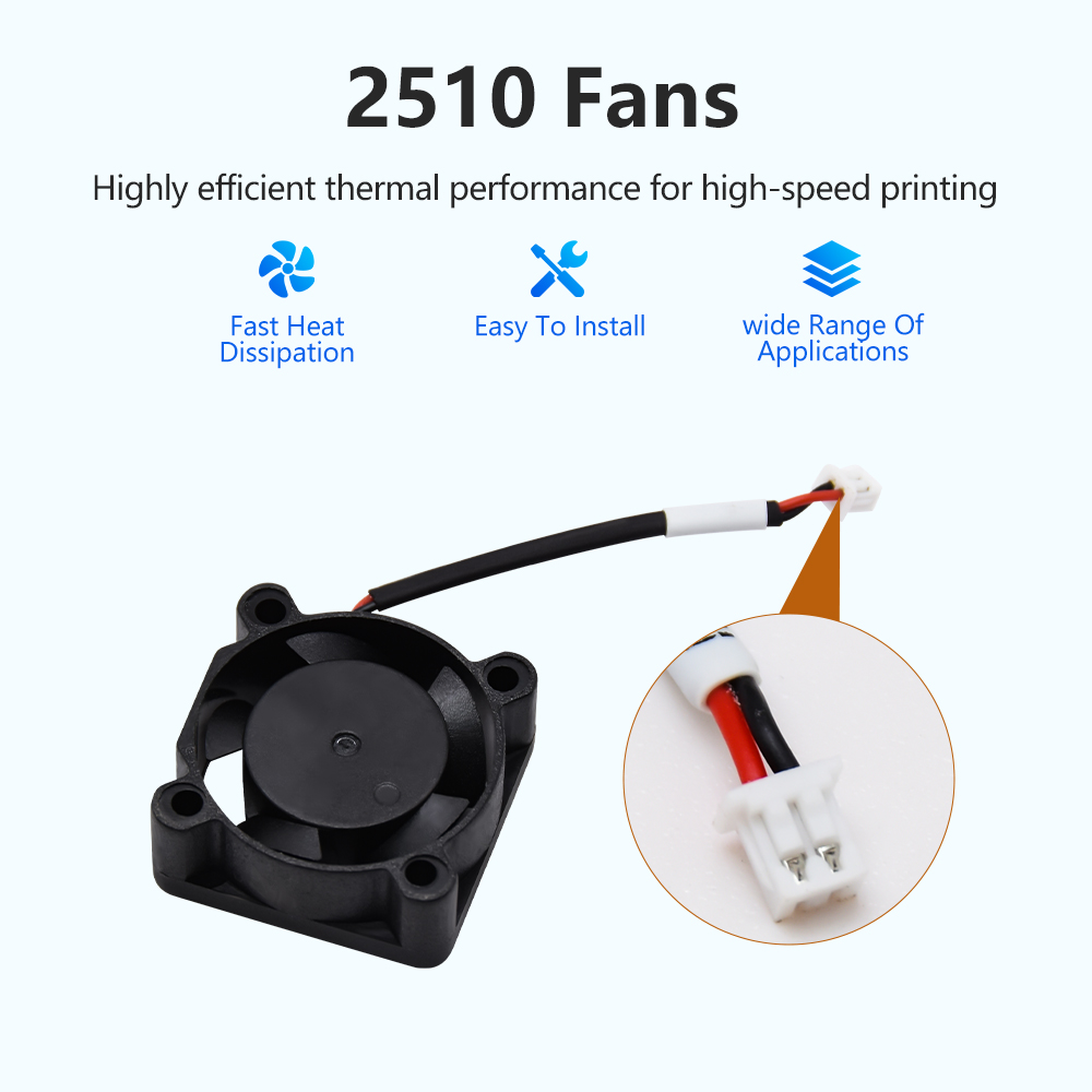 Ball Bearing 2510 Fan for Ende - Creality Printer K1 ulasan dan harga