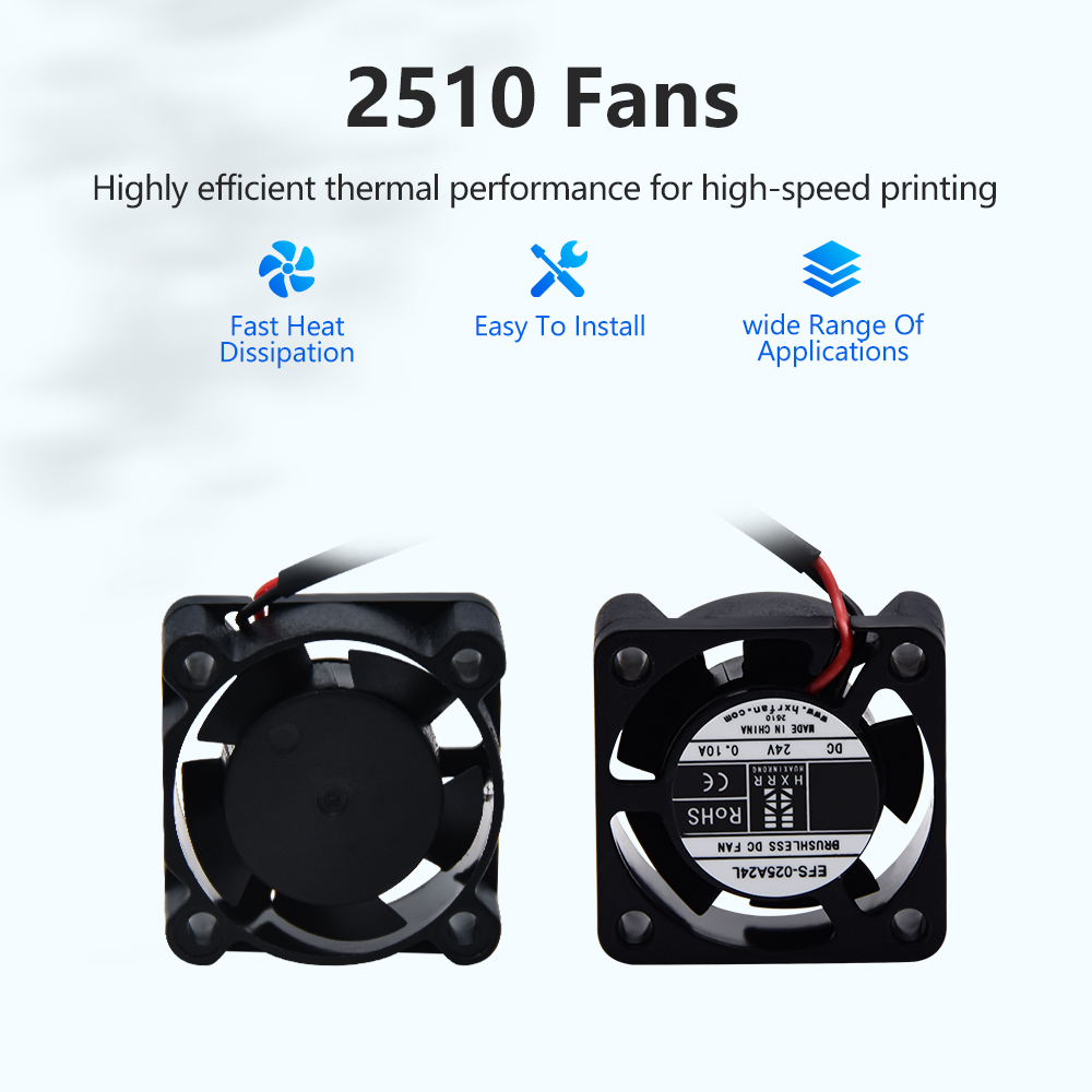 Ball Bearing 2510 Fan for Ende - Creality Printer K1 ulasan dan harga