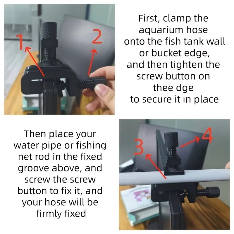 Hose Basket Clamp,Aquarium Pip - Plastic Pipe Clip ulasan dan harga