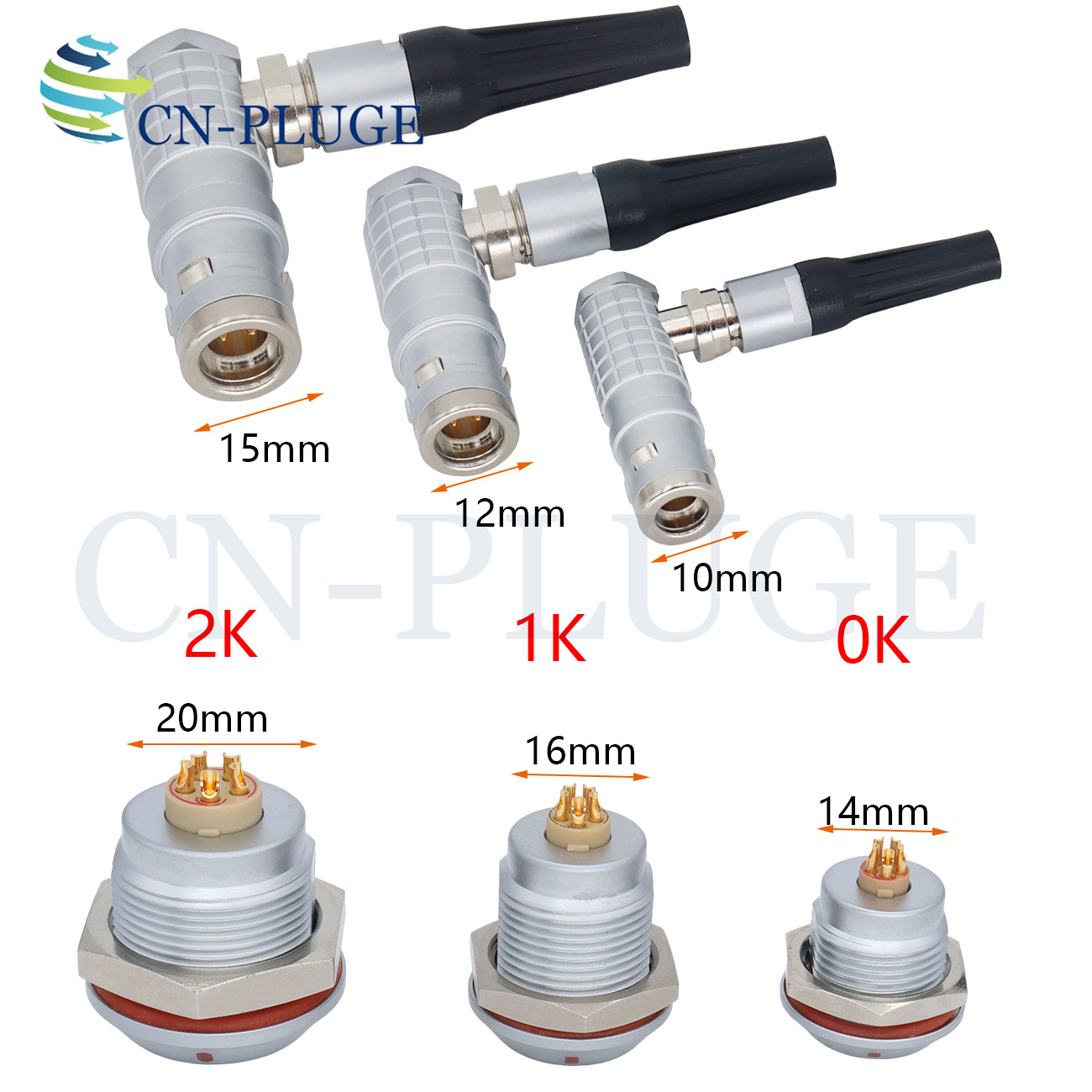 FHG 0K 1K 2K Series 2~32Pin Ri - Push Fit Connector ulasan dan harga