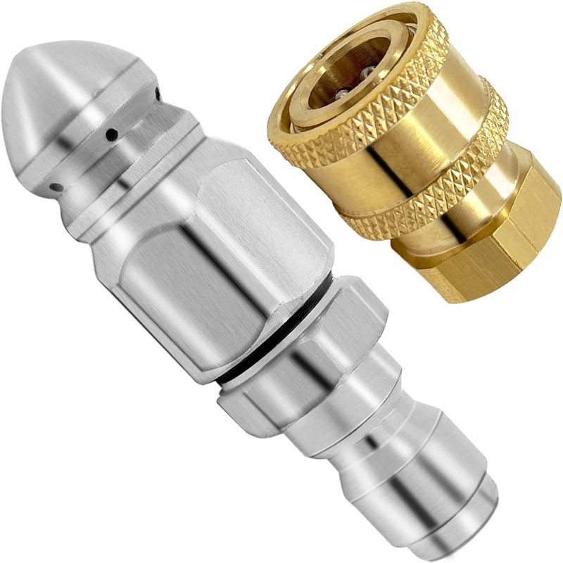 Water Jet High Pressure Spraye - Drain Pipe Clip ulasan dan harga