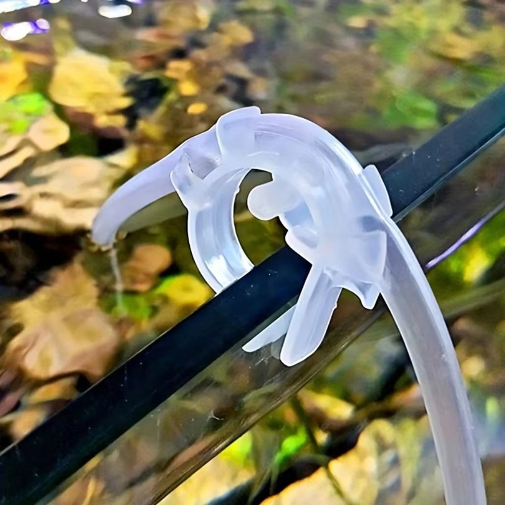 2Pcs U Shaped Clip Aquarium Ai - Plastic Pipe Clip ulasan dan harga