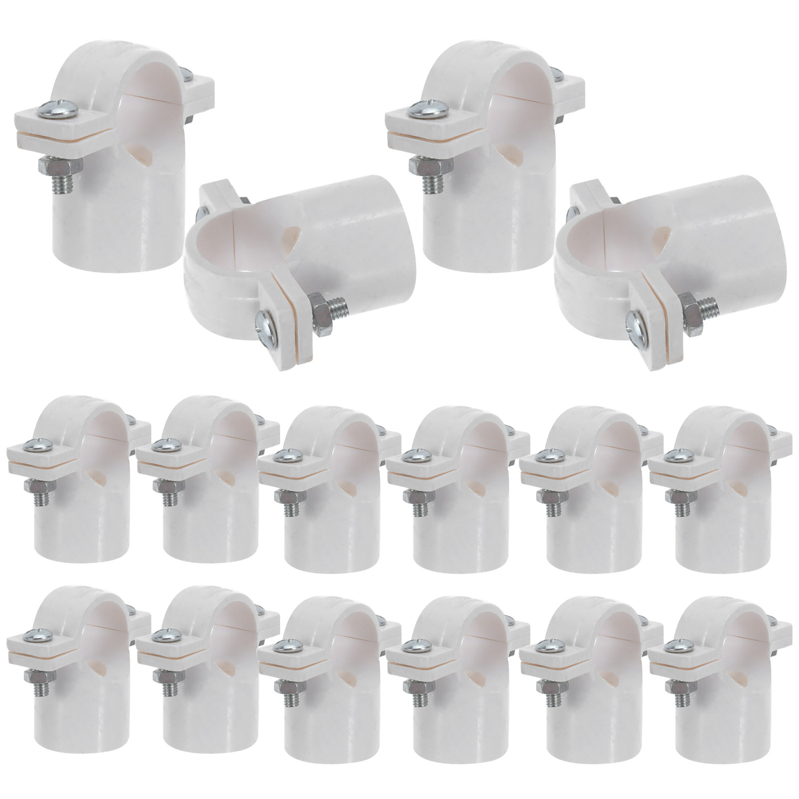 30Pcs Pipe Supports Suspension - Plastic Pipe Clip ulasan dan harga