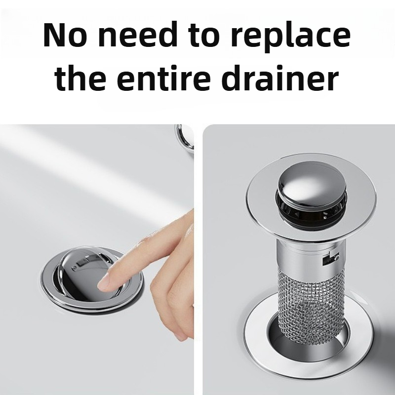 Stainless Steel Sink Drain Fil - Drain Pipe Clip ulasan dan harga