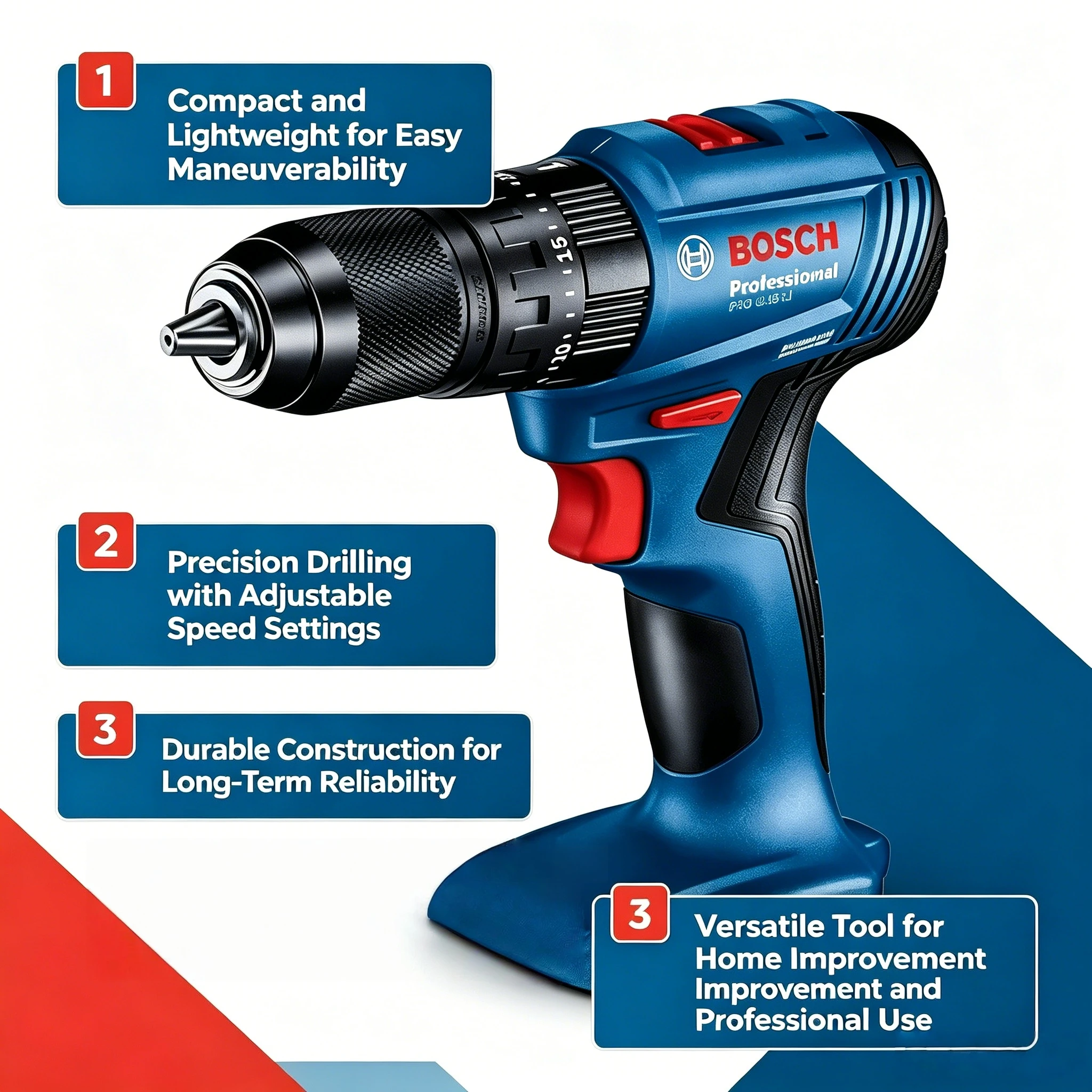 BOSCH GSB 185-LI Brushless Imp - Bosch Drill Gsb 18V ulasan dan harga