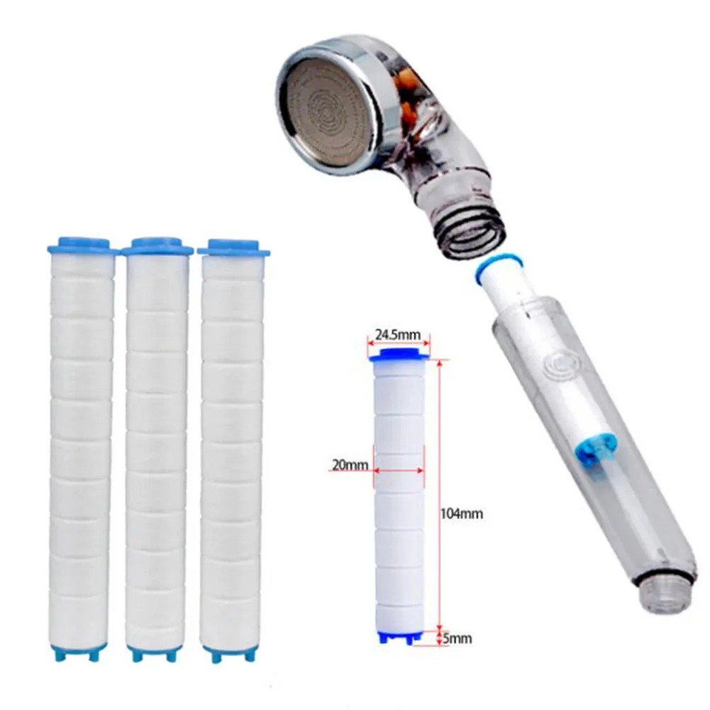 2pcs Round PP Cotton Filter ca - Shower Valve Cartridge ulasan dan harga